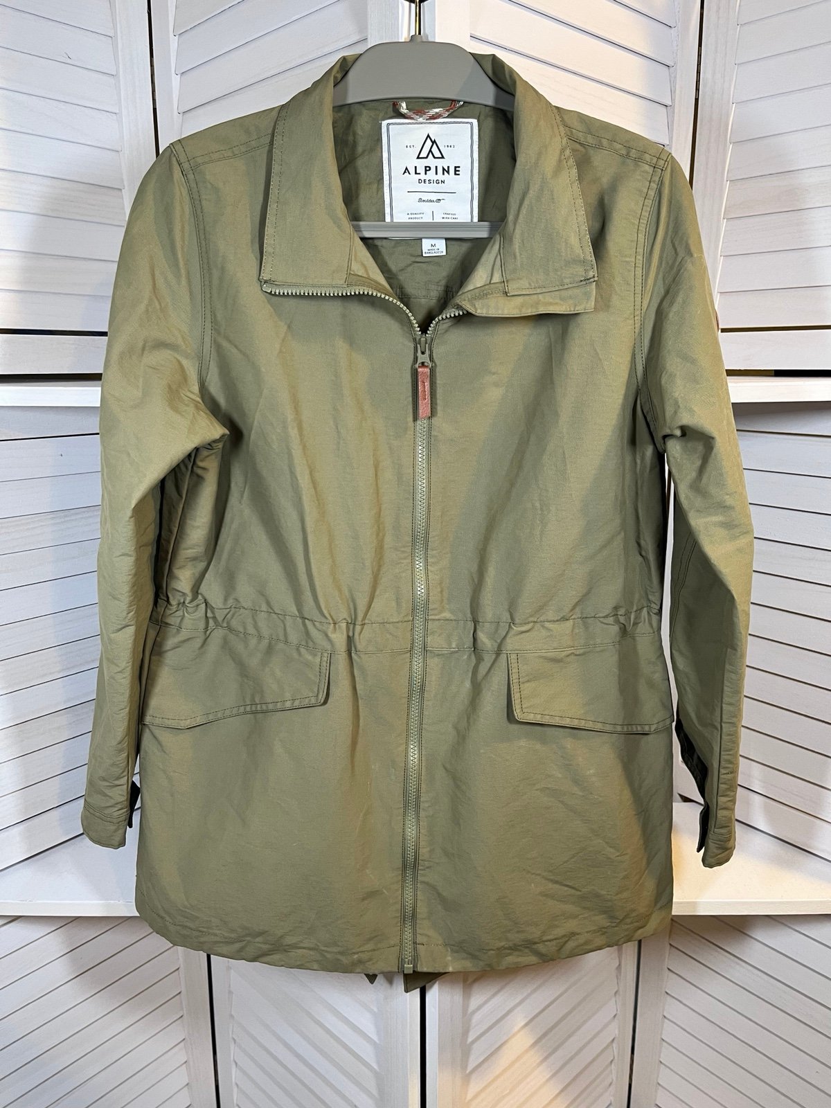 NWOT ALPINE DESIGN WAXED GARMENT JACKET