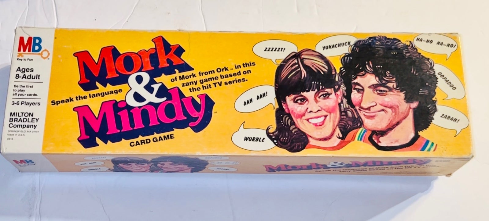 Vintage, RARE, MORK & MINDY CARD GAME (1979) Terrific condition