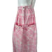 Vintage 80s Plaid Skirt Womens Small Retro 1950s Style Pink Picnic Midi