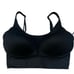 Victorias Secret Allegro Supersoft Medium Support Lined sport bra Black 38DDD