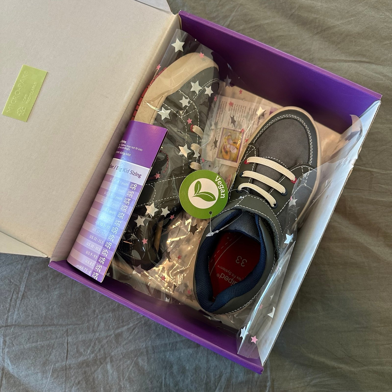 Pediped Kids Dani Sneakers - size 1.5-2