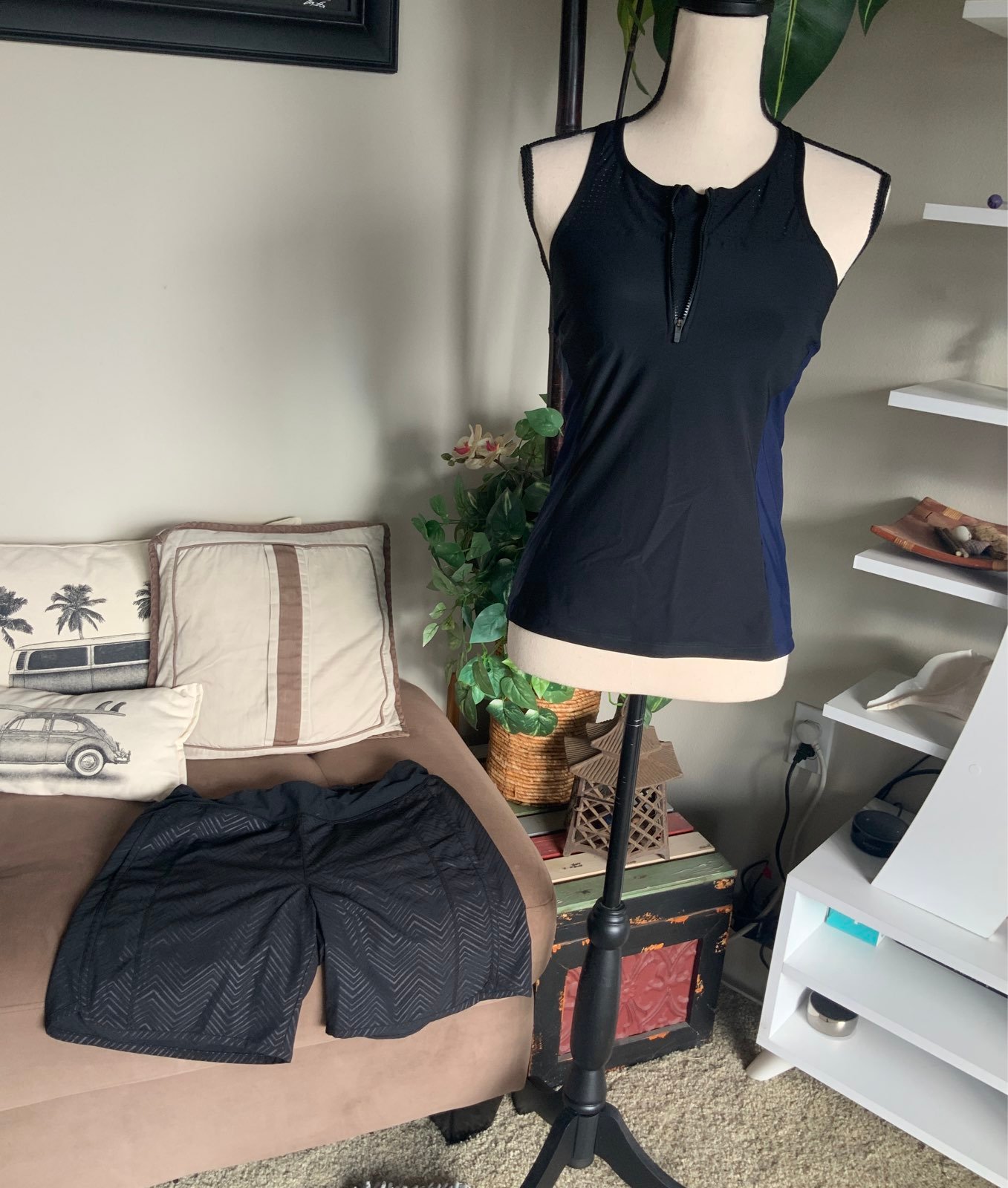 Athleta active swim top and Title Nine s