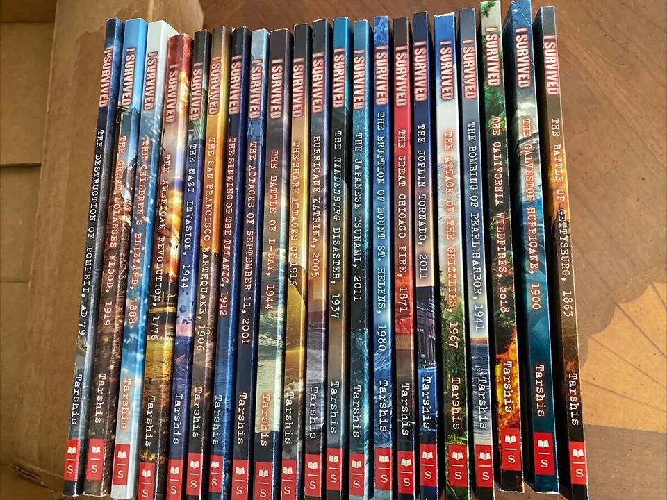 I Survived Series Complete Books Set (21 Books) NEW Sealed In Plastic Still. Sea
