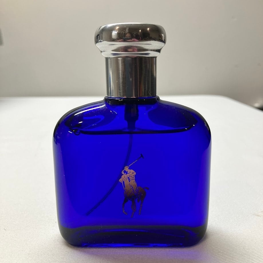 Polo Ralph Lauren Blue Eau De Toilette Men's Spray Cologne 2.5 oz FULL VINTAGE