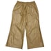Good American Faux Leather Drawstring Wide-Leg Pants Warm Caramel size 5 (2XL)