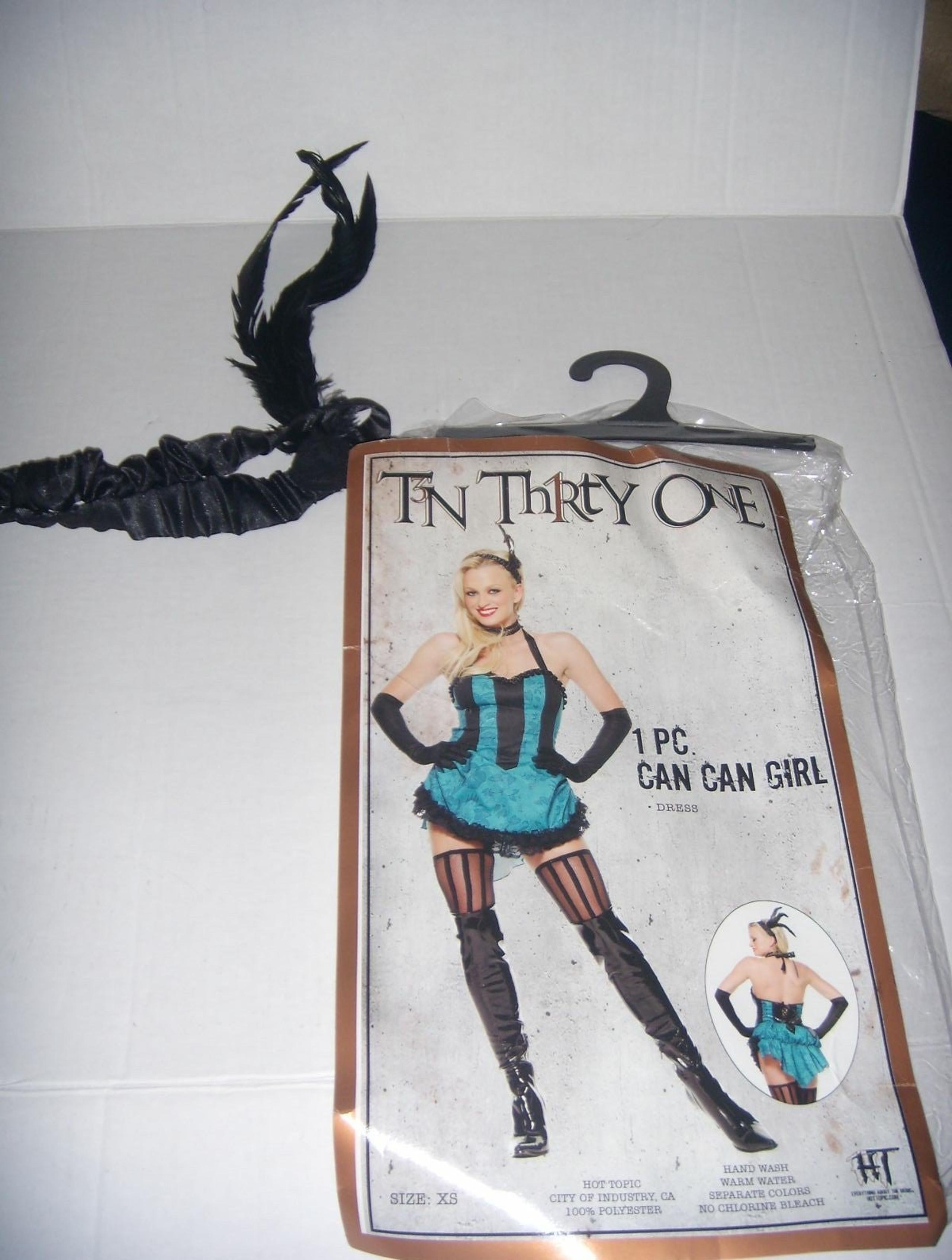 Hot Topic can can ladies costume