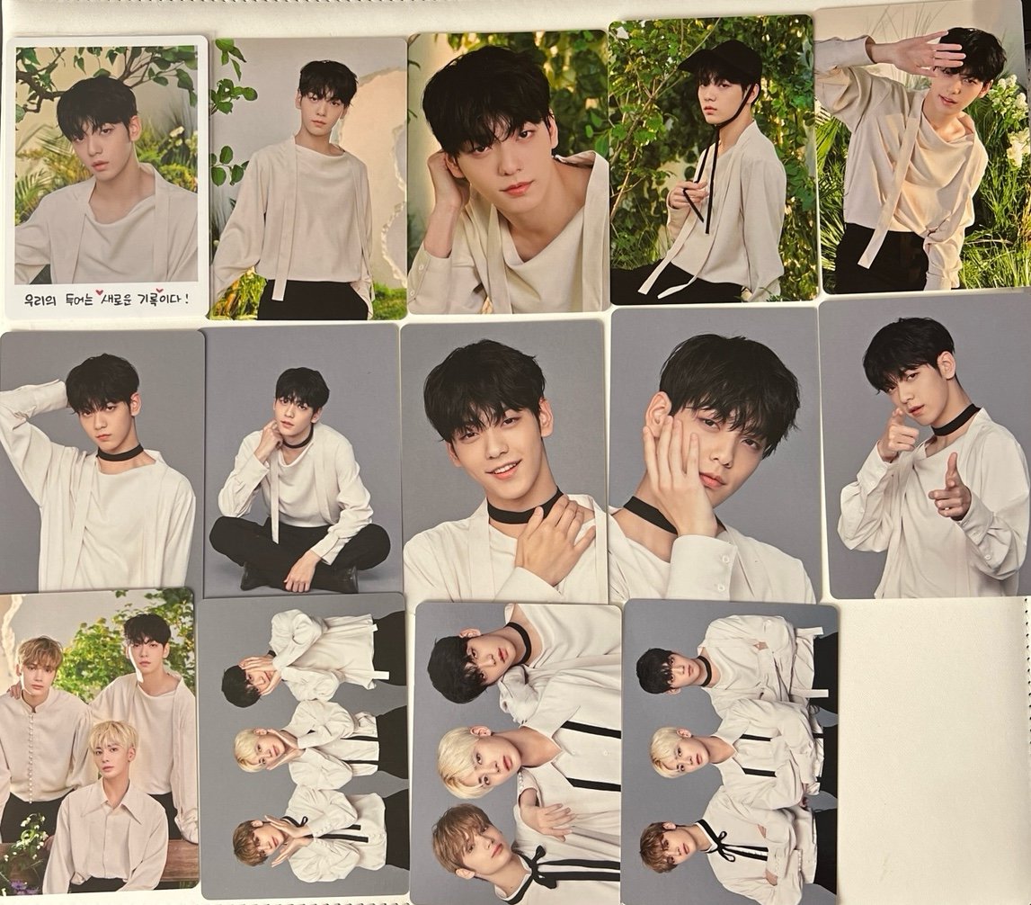 TXT ACT BOY soobin photocard set