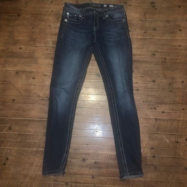 Miss Me western bling state fair festival size 27 skinny jeans
