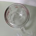 Vintage Glass Pitcher Horse and Carriage Winter Christmas