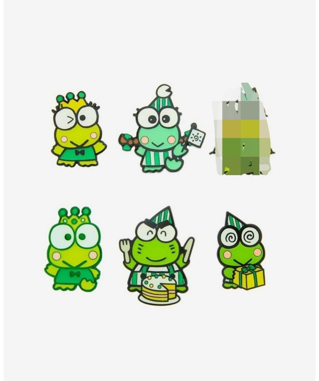 Keroppi Family Party Blind Box Enamel Pins SET OF 5 PINS