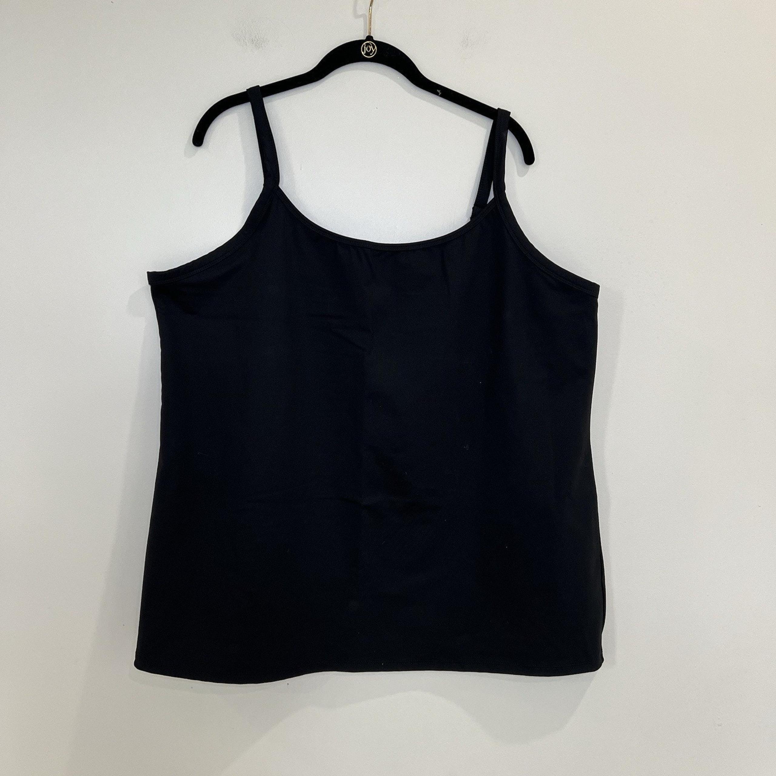 torrid active black tank top size 4 Women’s Activewear Adjustable Straps
