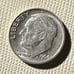 1964 Solid Silver Eisenhower No Mint Mark Good Condition Dime