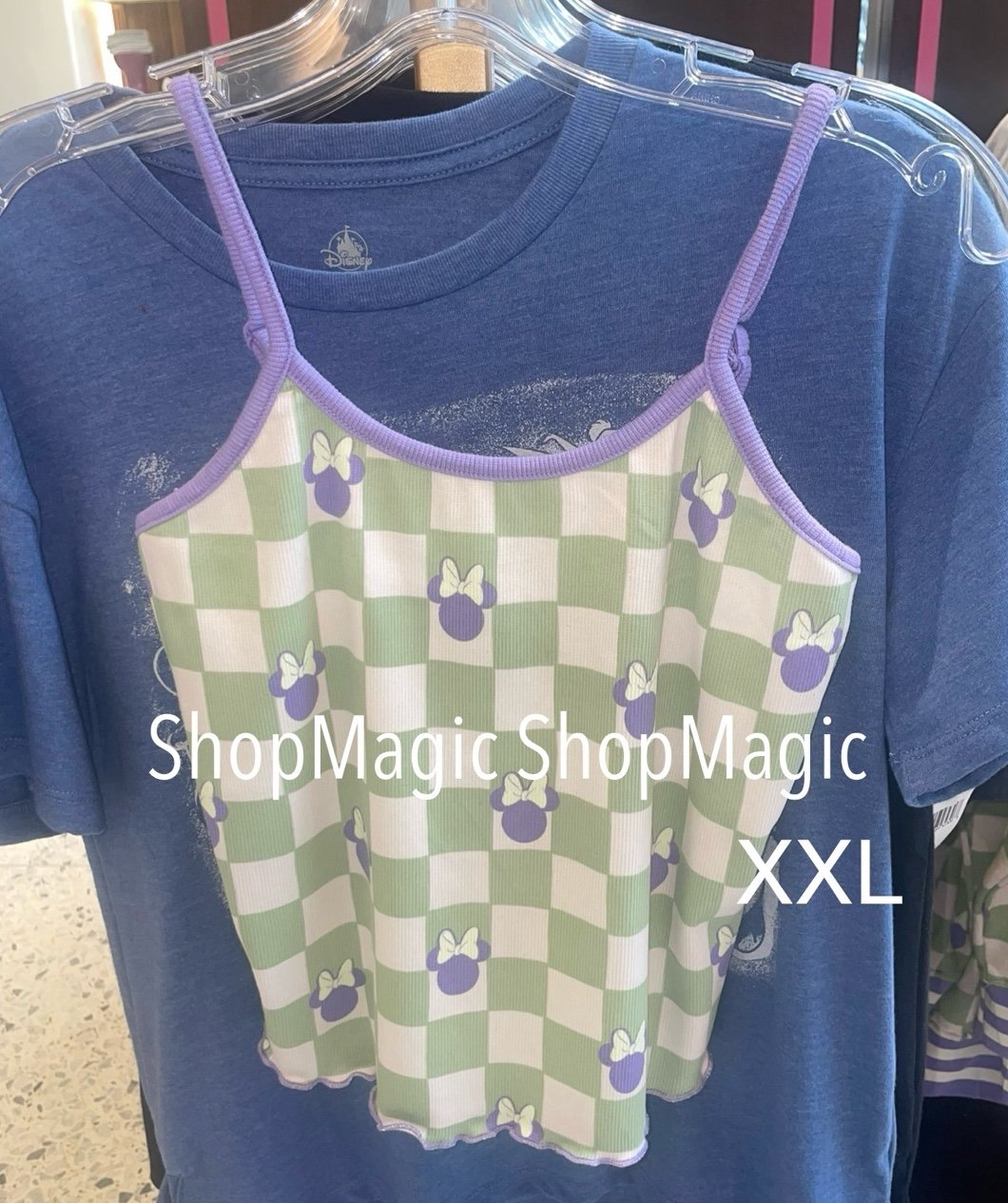 Disney x Her Universe Disney Parks Minnie Mouse Icon Cami -Checkered