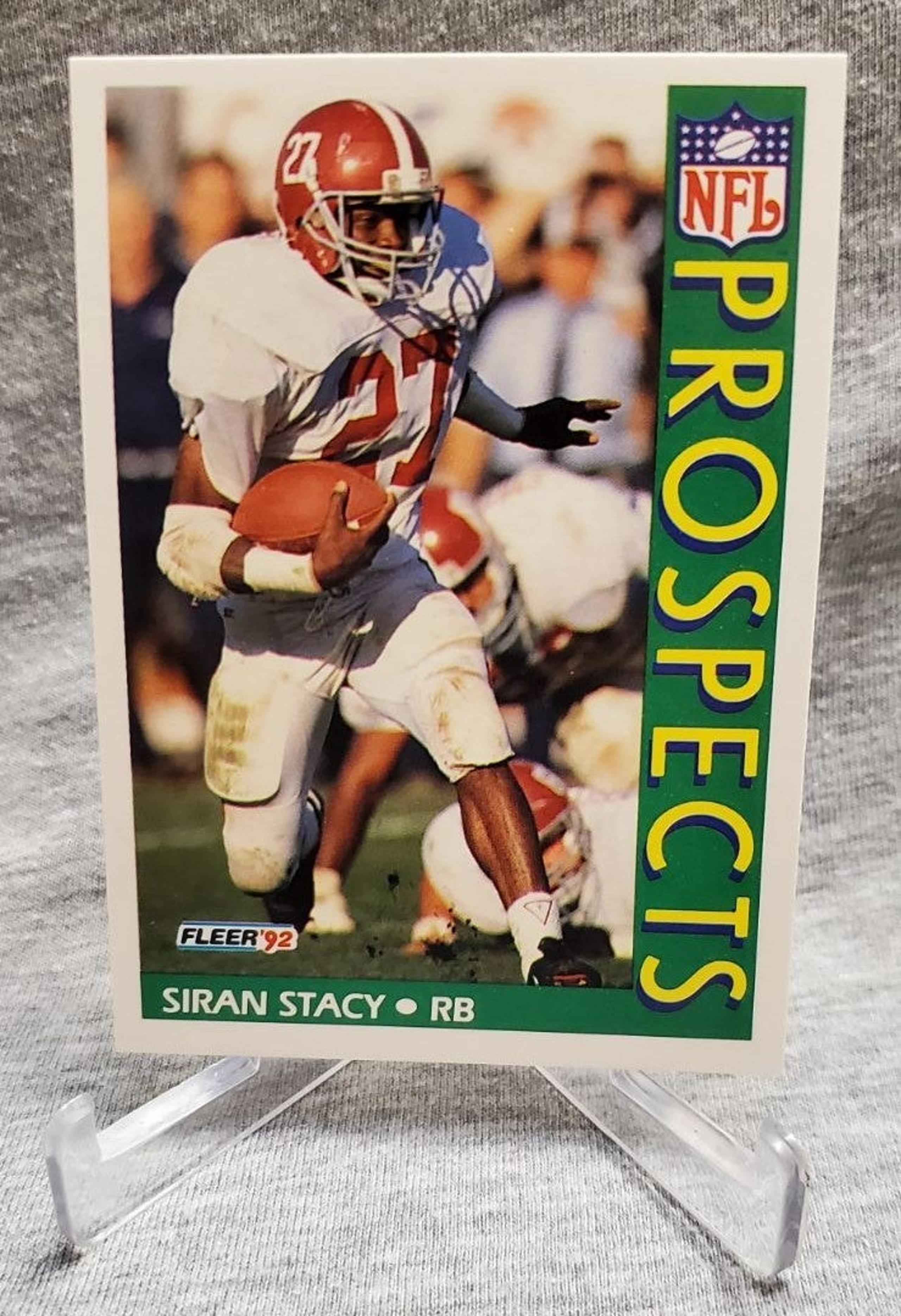1992 Fleer Siran Stacy Rookie Card