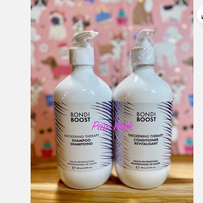 New Bondi Boost Thickening Therapy Shampoo Conditioner Full Size 16.9 oz Sealed