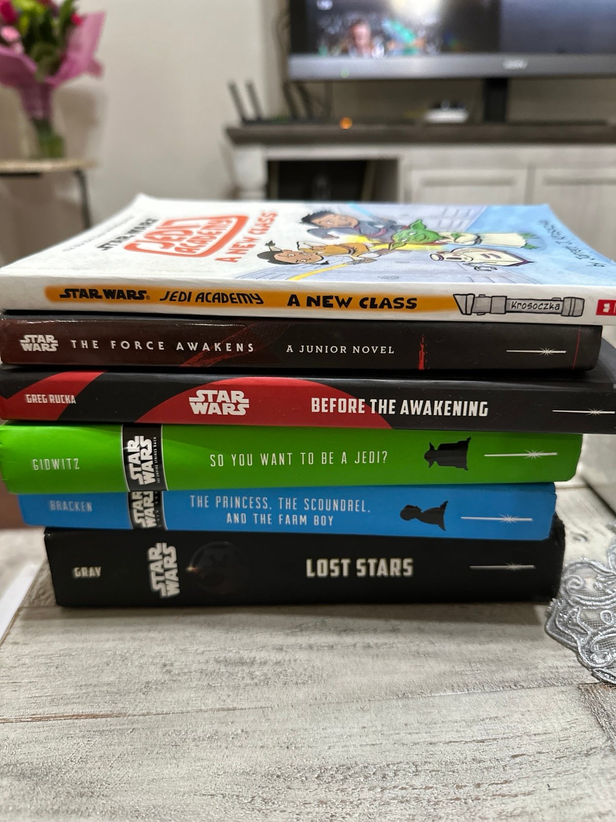 Star Wars books collection