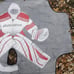 Hockey shooting target Vintage Bauer skates