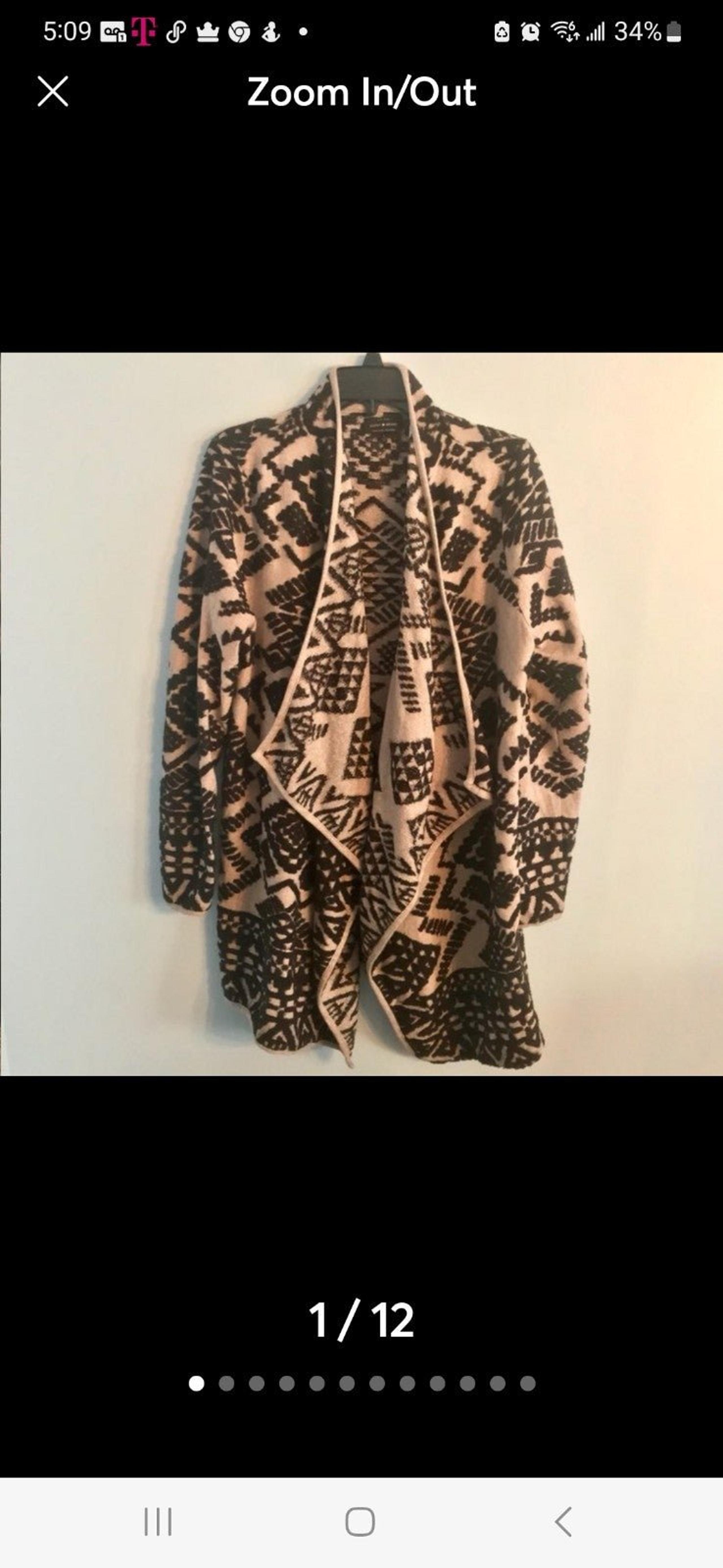 Lucky Brand aztec cardigan sweaters