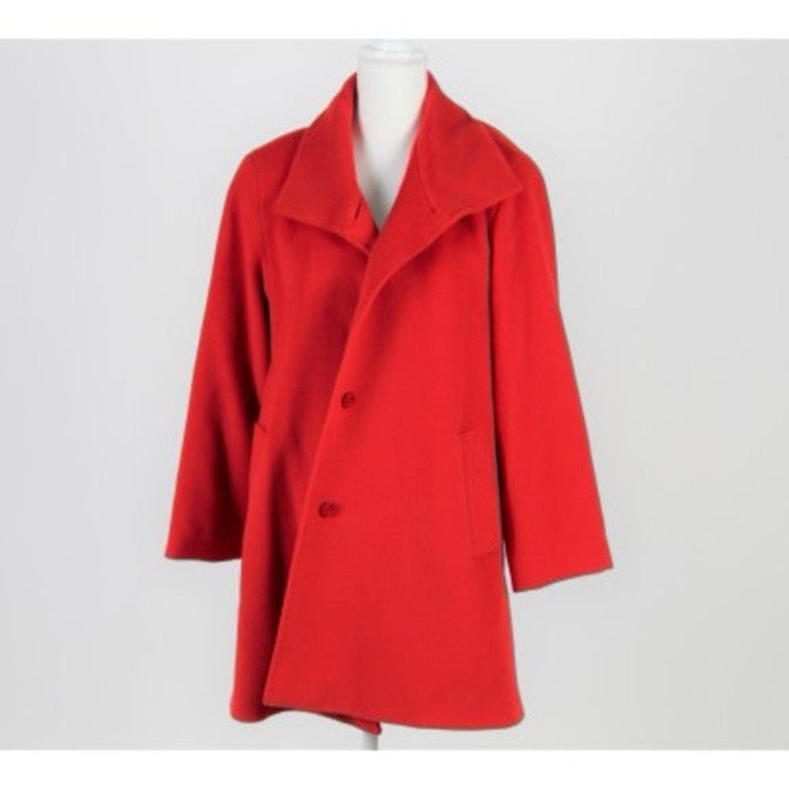 NEW $1k Cinzia Rocca Italian 100% Wool Coat