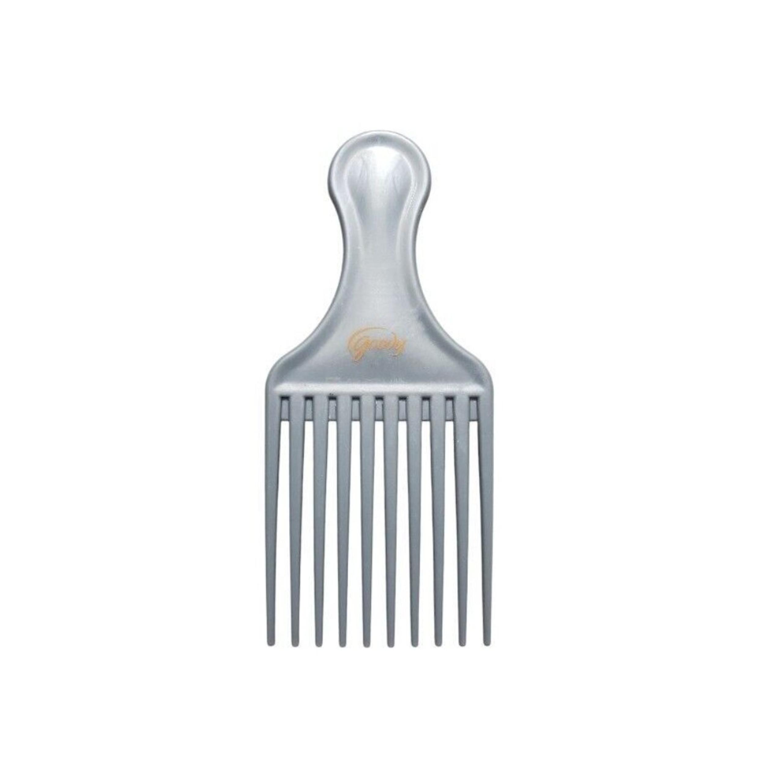 Vtg 90s Goody Plastic Textured Hair Pick Comb Lift Pre Owned Gray Travel Women