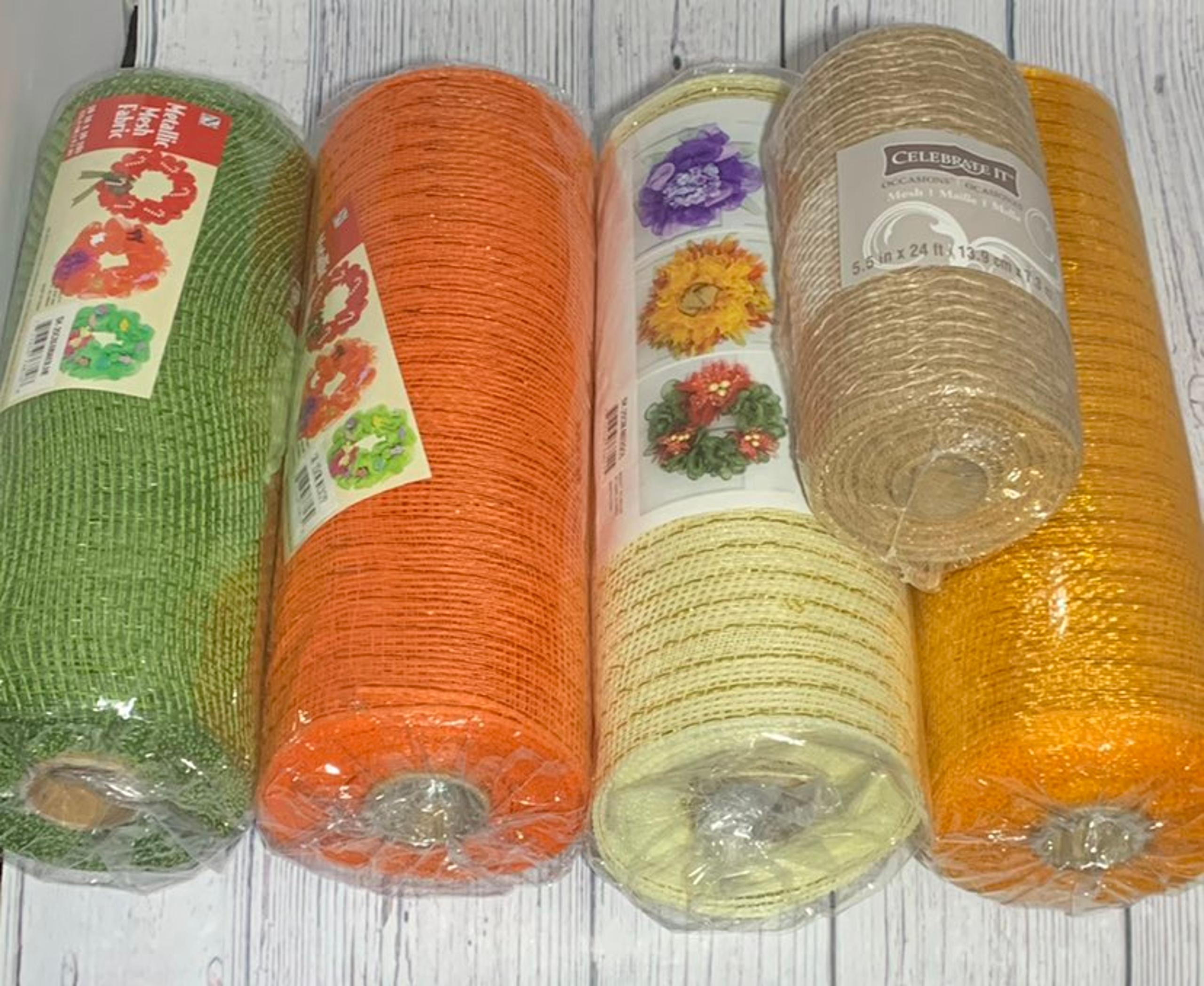 Deco Mesh-Lot of 5