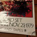 Vintage 1979 A&M Records Supertramp Paris Poster 29.5 x 40