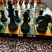 Custom hand made resin chess set - you can choose colors
