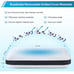 Memory Foam Pillow for Bed Sleeping Contour Gel Cooling Ventilated Cervical Supp
