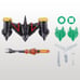 Bandai Super Robot Chogokin King of Braves GaoGaiGar Key To Victory Set 2