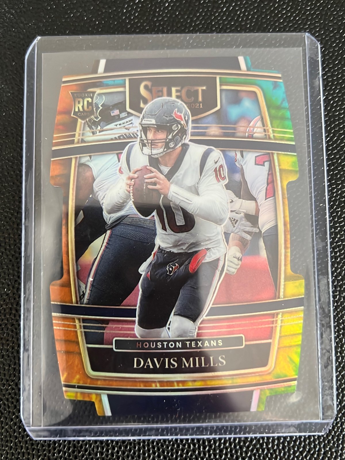 2021 Davis Mills Select Die Cut Rookie Card 14/25