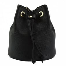 Florence Ilaria bucket leather bag