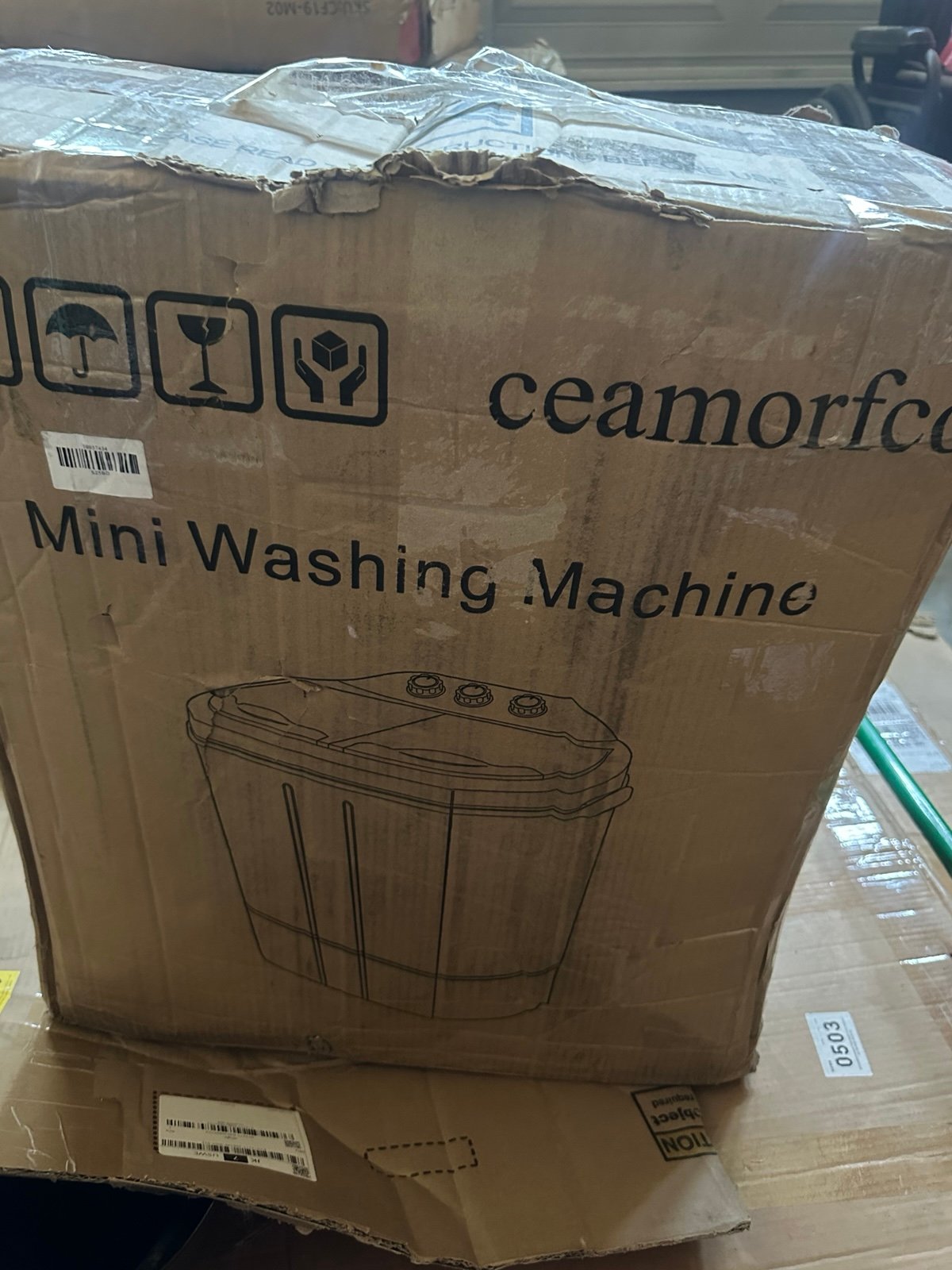 Mini portable washing machine