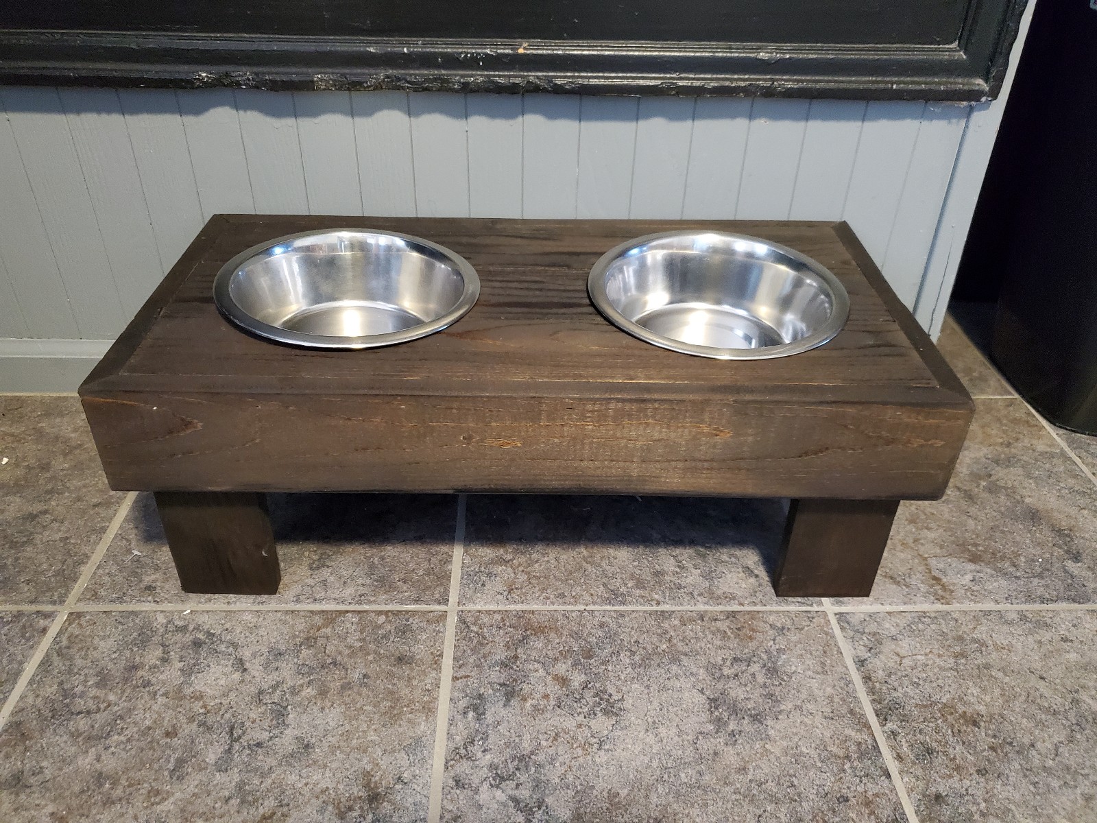 Pet Feeder and Water Dish Stand