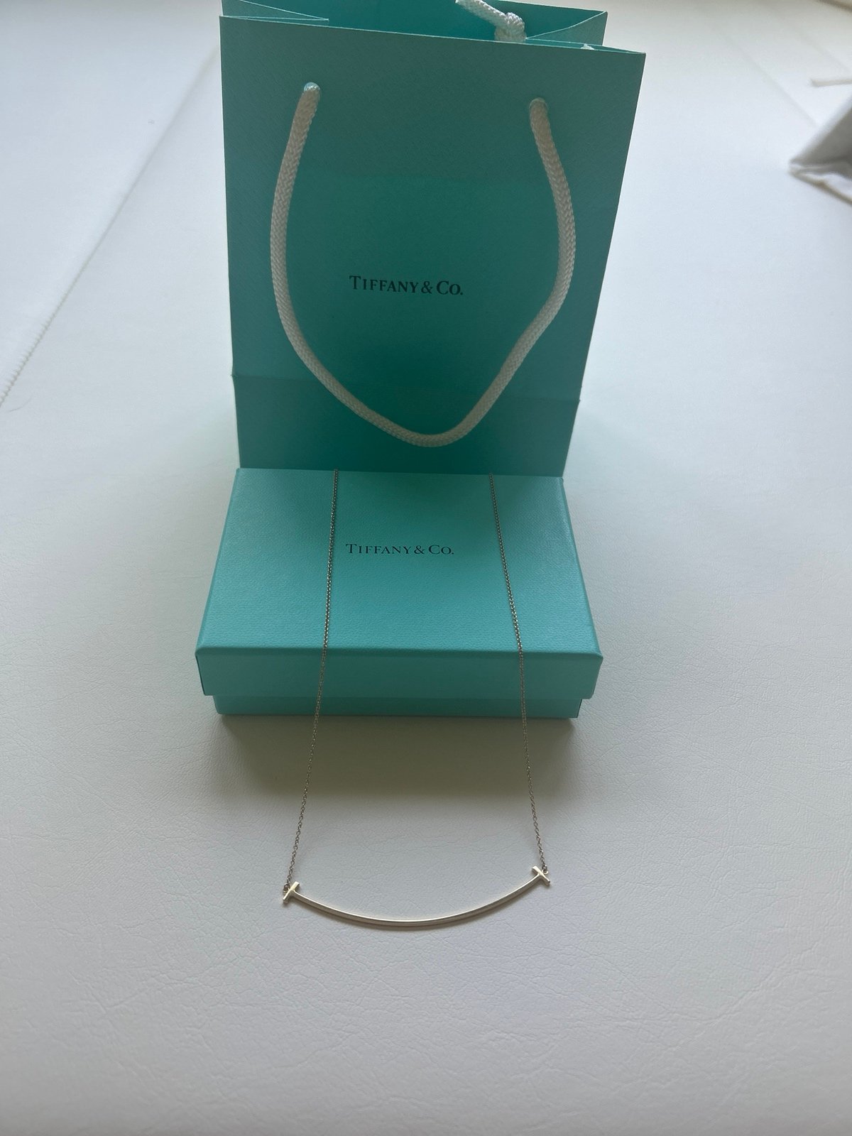 Tiffany t smile pendant large