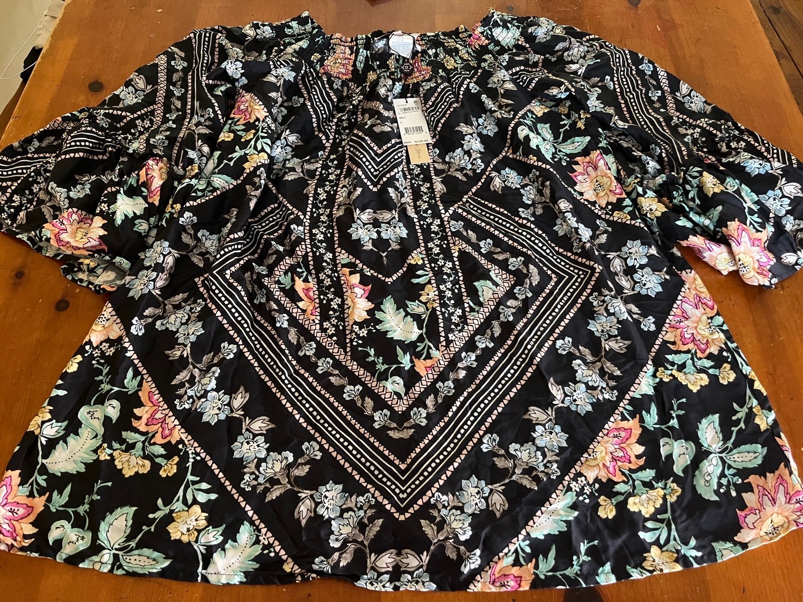NWT Nanette Lepore Swimwear Coverup Sz L