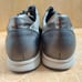 Mephisto Ylona Women's US 11 Metallic Grey Leather Fashion Sneaker Shoes EUC