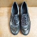 Mephisto Ylona Women's US 11 Metallic Grey Leather Fashion Sneaker Shoes EUC