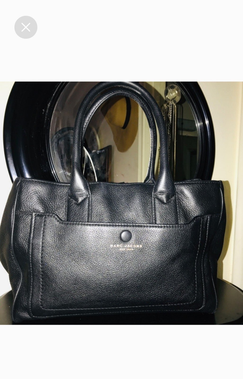 Marc Jacobs Empire City Black Pebble Tote