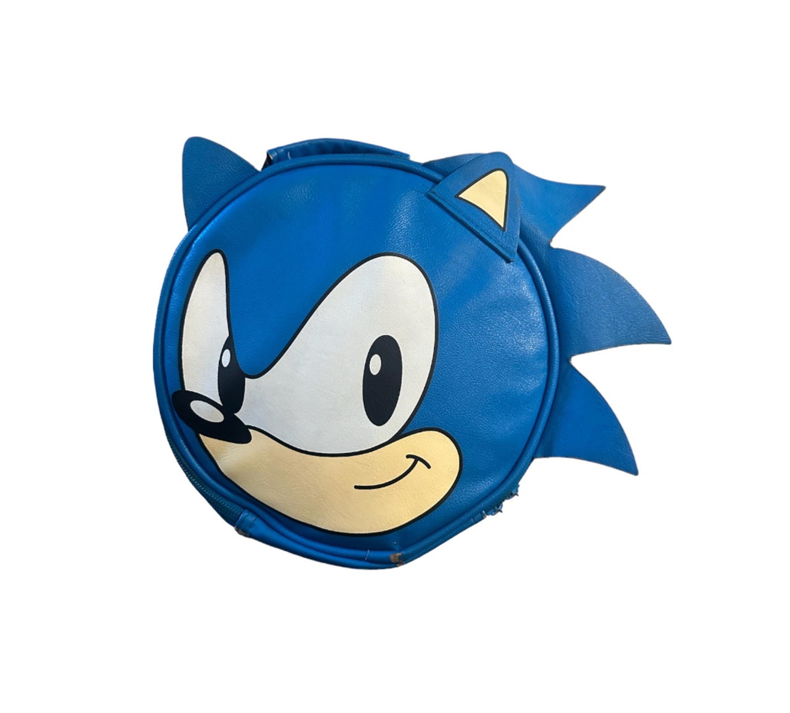 Sonic The Hedgehog 3D Lunch Bag School Lunchbox Insulated Snack Tote Video Gamer - Sega