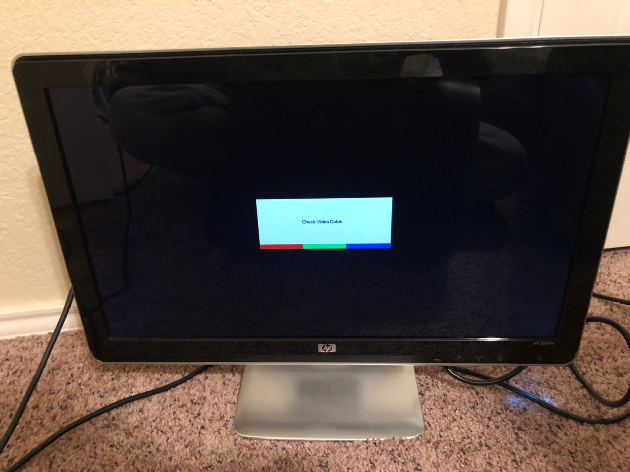 Hp Color Led Desktop Monitor 20”