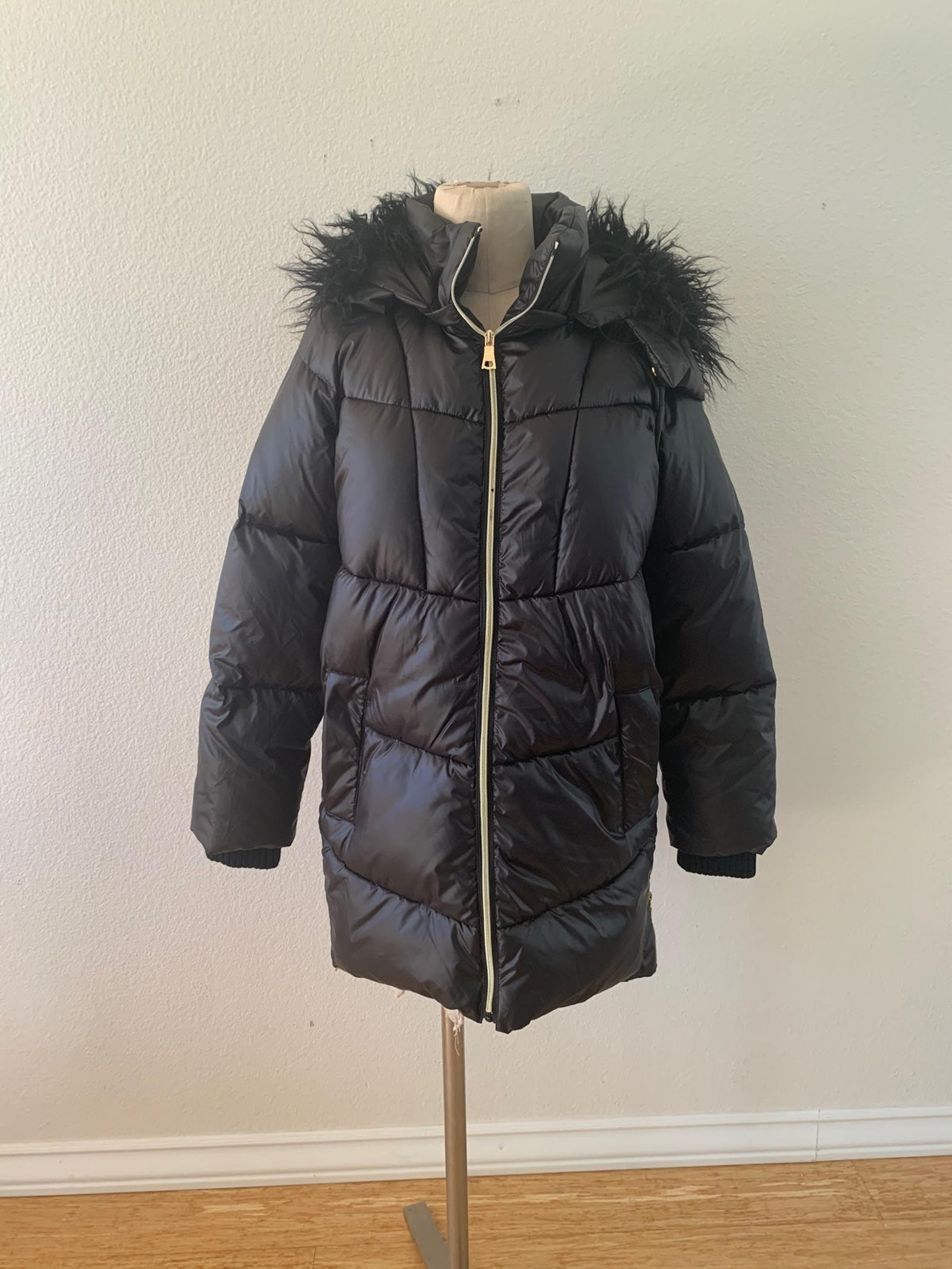 NEW Kensie Black Puffer Jacket size small