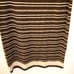 Polo by Ralph Lauren Brown/Cream Striped Wool Blend Midi Skirt w/Slit Size XXL N