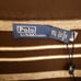 Polo by Ralph Lauren Brown/Cream Striped Wool Blend Midi Skirt w/Slit Size XXL N