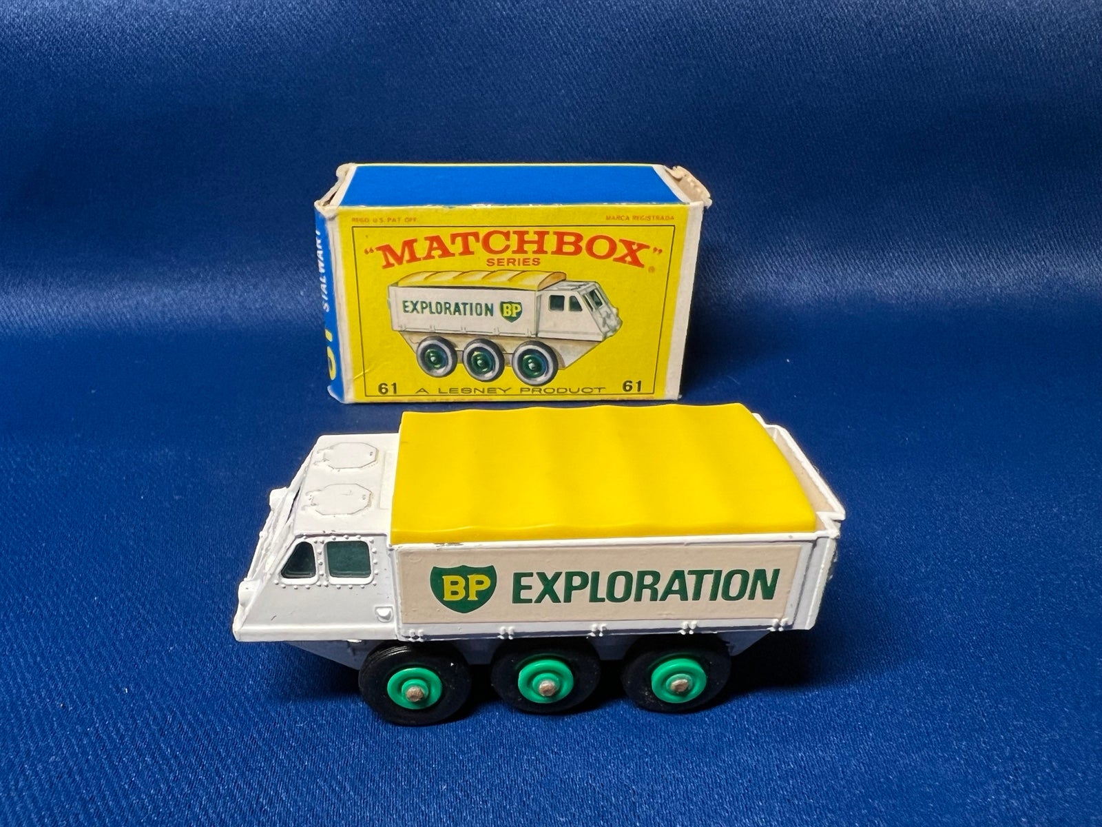Matchbox Lesney No. 61 Alvis Stalwart BP Exploration Truck