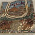 NWT Jerusalem embroidered Expandable Tote Bag. Carryall, Religion,