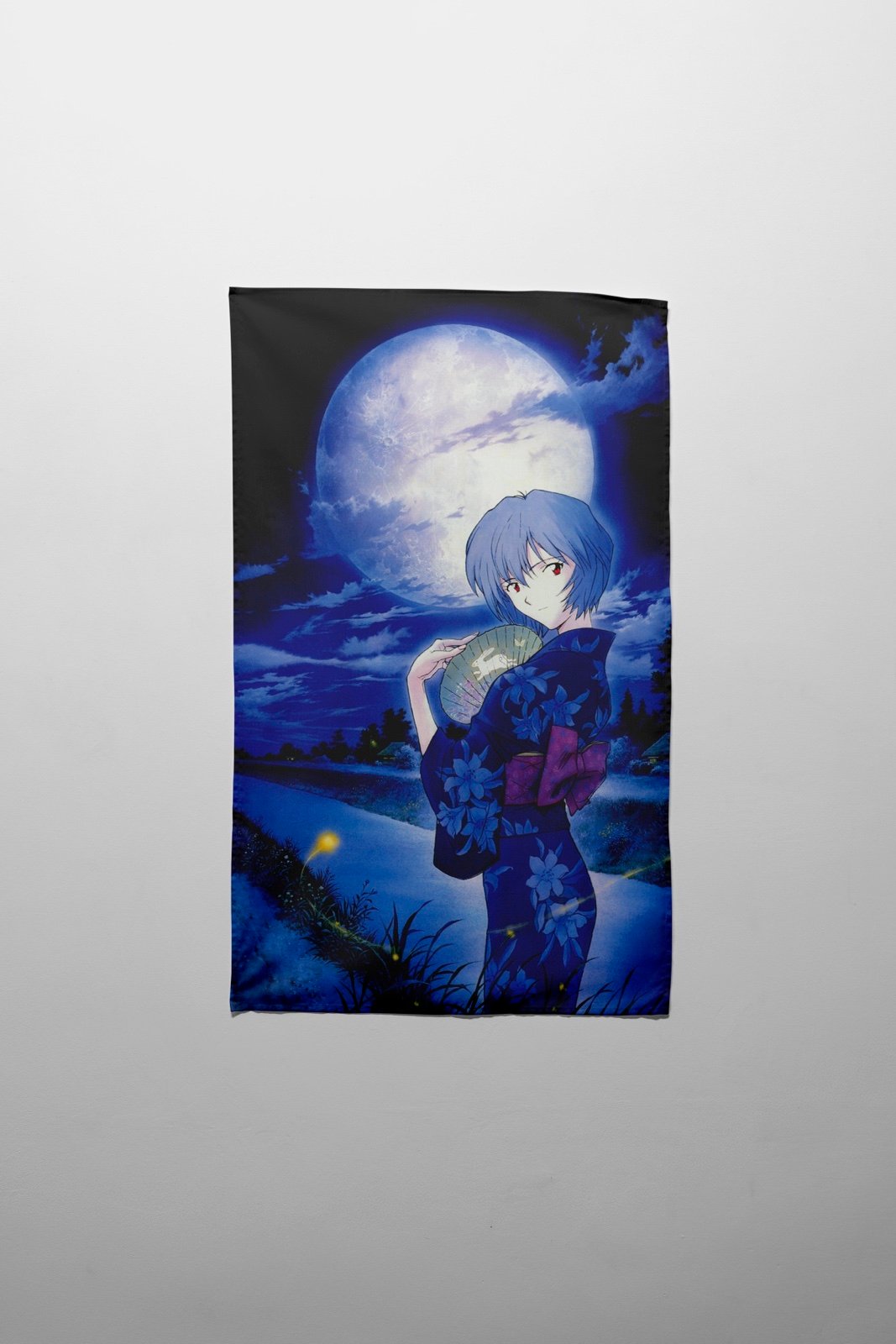 Evangelion anime 60x90 wall tapestry
