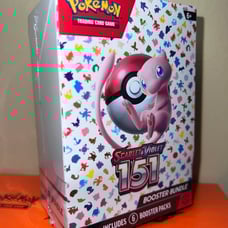 Scarlet & Violet 151 Booster Bundle Factory Sealed 6 Packs Pokemon TCG Mew