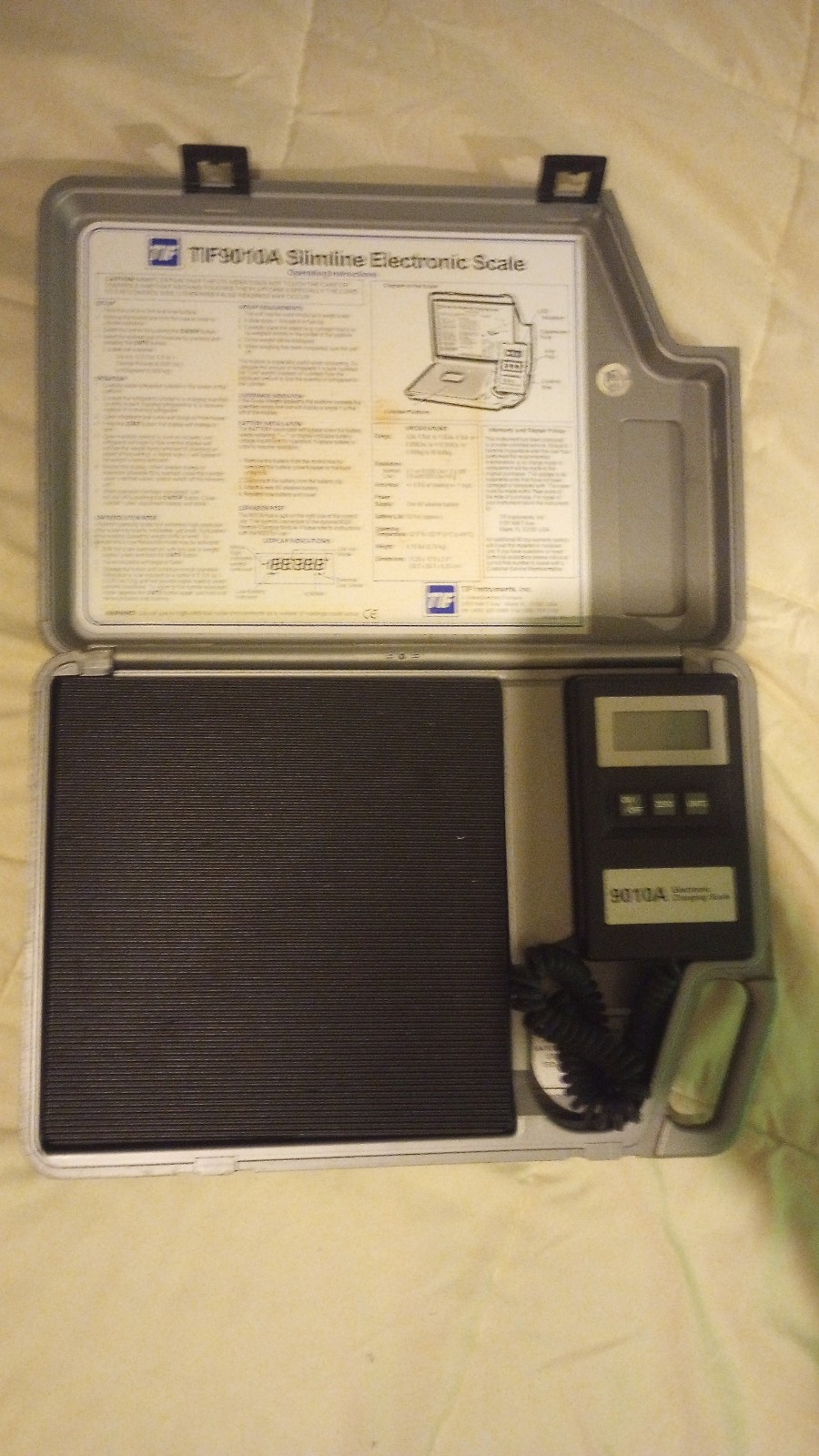 TIF Streamline refrigerant scale