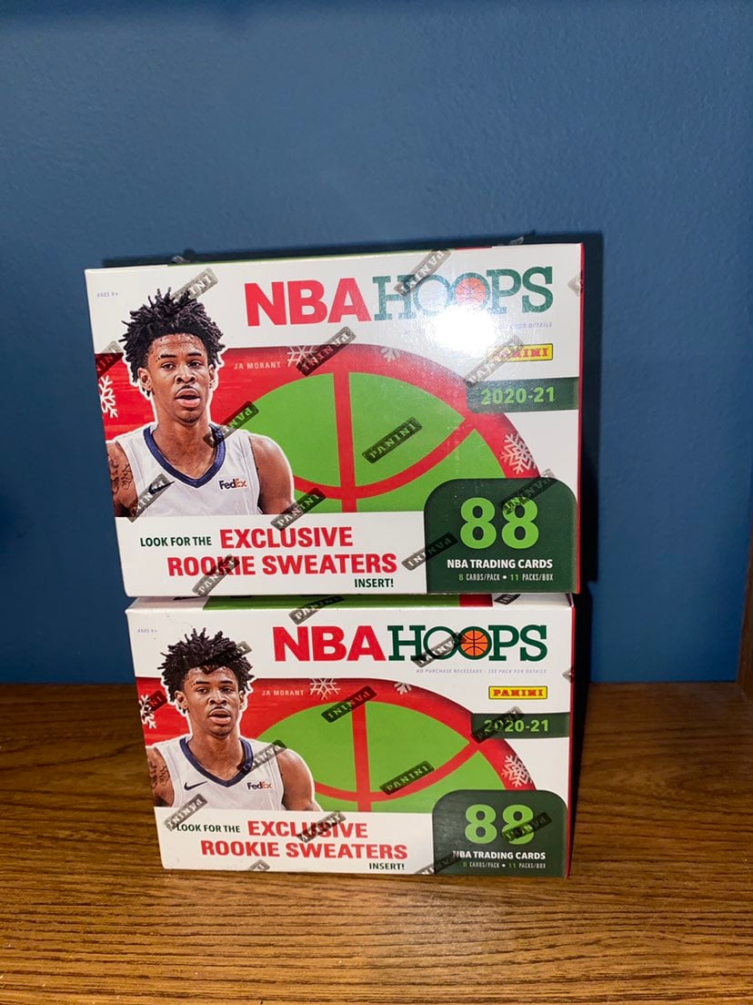 x2 NBA Hoops Holiday Blaster Boxes