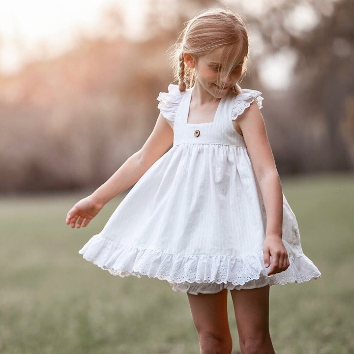 Well Dressed Wolf NWT 10 Simply Ivory Aunt Heart Tunic Set Dress Set